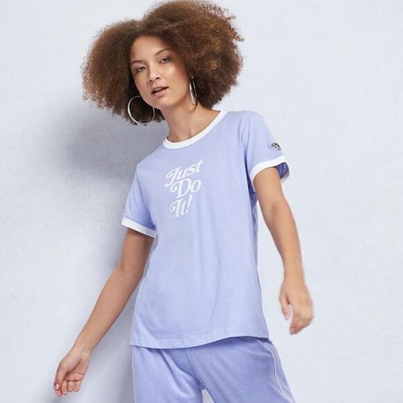 Nike Sportswear NSW Retro Femme Ringer Tee Shirt - Picture 7 of 7